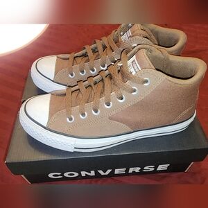 Converse Men's Brown High-Top Sneakers